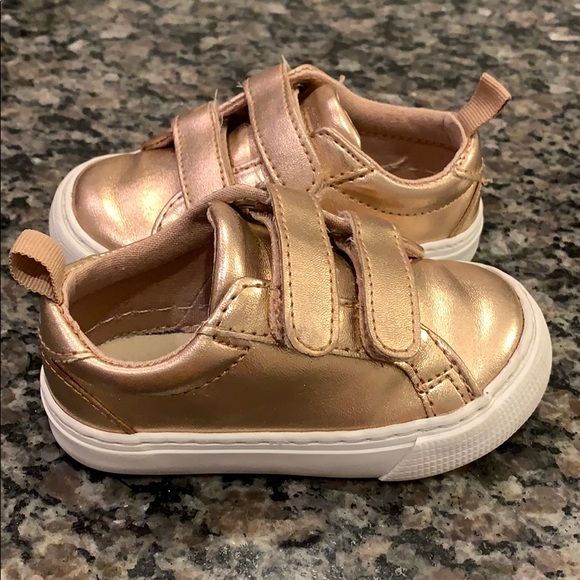 GAP Other - Baby Gap Rose Gold Sneakers